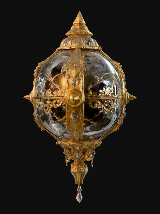 3D model for Astral Sphere, #PBR#