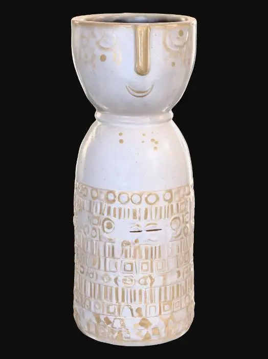 3D model for Ceramic Smiling Vase