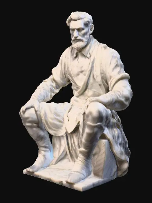 3D model for Sculpted Contemplation