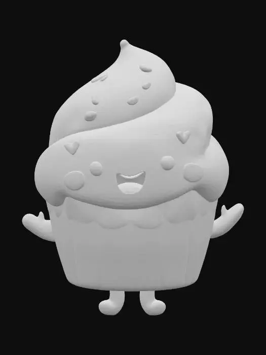 3D model for Cupcake Buddy