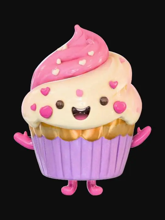 3D model for Cupcake Buddy