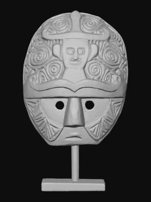 3D model for Ancient Tribal Mask
