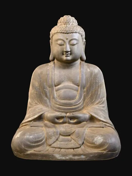 3D model for Meditative Serenity Statue