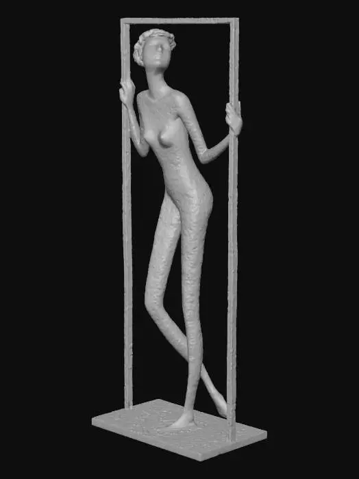 3D model for Embracing the Frame