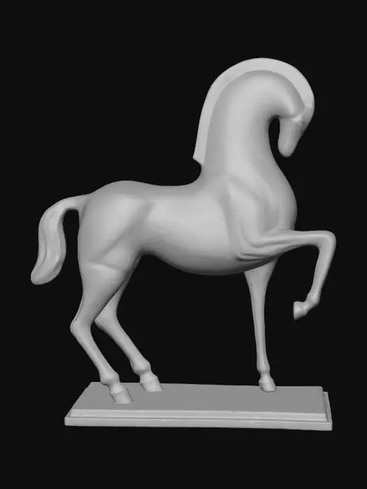 3D model for Majestic Bronze Horse