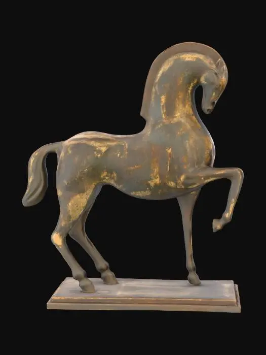 3D model for Majestic Bronze Horse