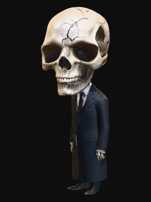 3D model for Melancholy Apparition, #villain#