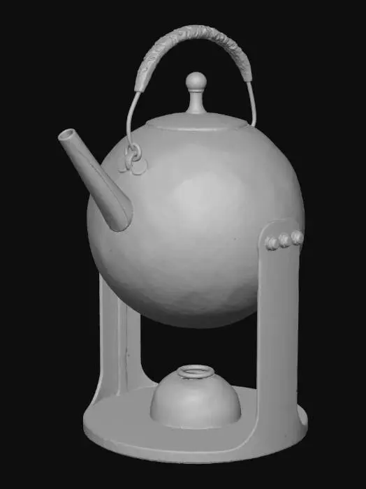 3D model for Silver Sphere Kettle