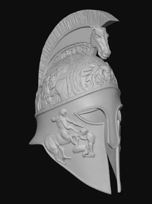 3D model for Warrior's Legacy Helmet