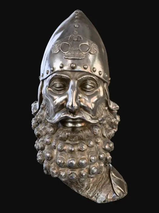 3D model for King Sargon II Bust