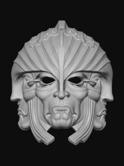 3D model for Multifaceted Visage