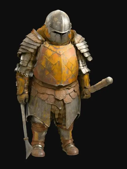 3D model for Rustic Guardian, #villain#