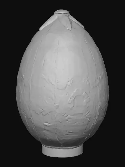 3D model for Golden Egg Sculpture