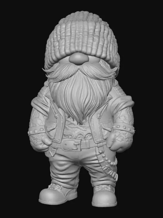 3D model for Gnome Biker Style