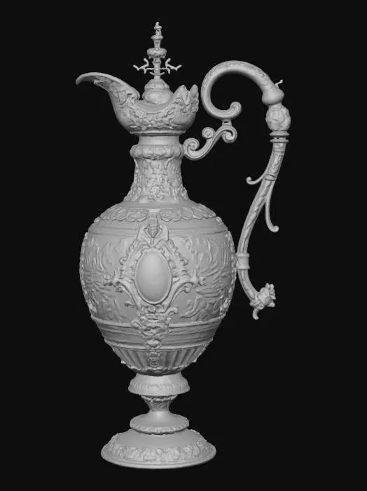 3D model for Ornate Silver Ewer