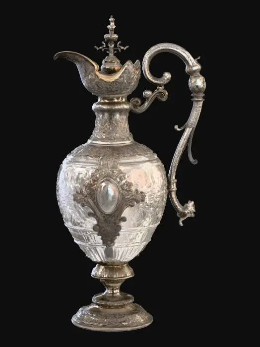 3D model for Ornate Silver Ewer