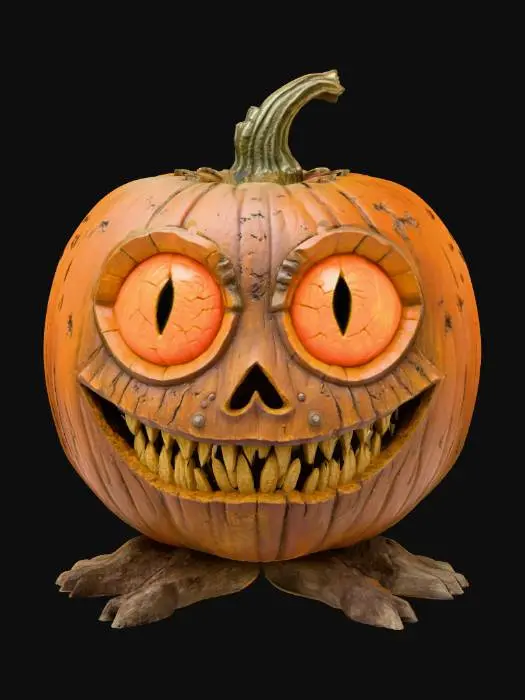 3D model for Harvest Grin, #Halloween2025#