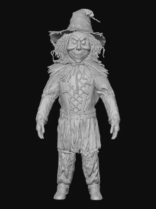 3D model for Colorful Scarecrow Charmer, #Halloween2025#