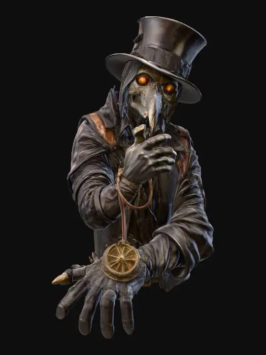 3D model for Plague Visions, #Halloween2025#