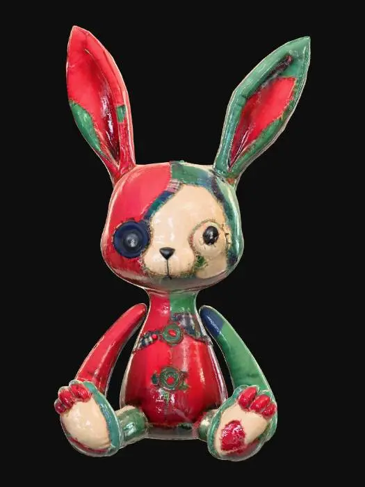 3D model for Patchy Bunny, #Halloween2025#