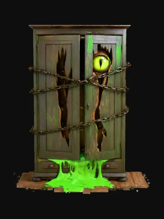 3D model for Monster Closet Enigma, #Halloween2025#