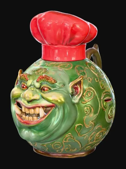3D model for Goblin Brew Kettle, #Halloween2025#