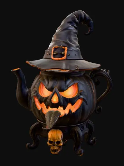 3D model for Witch's Brew Kettle, #Halloween2025#