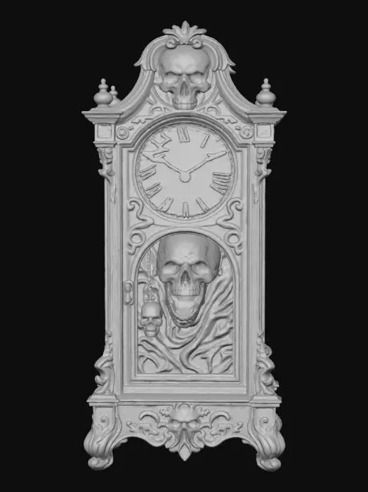3D model for Timekeeper's Curse, #Halloween2025#