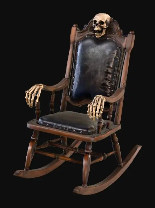 3D model for Haunted Rocker, #Halloween2025#