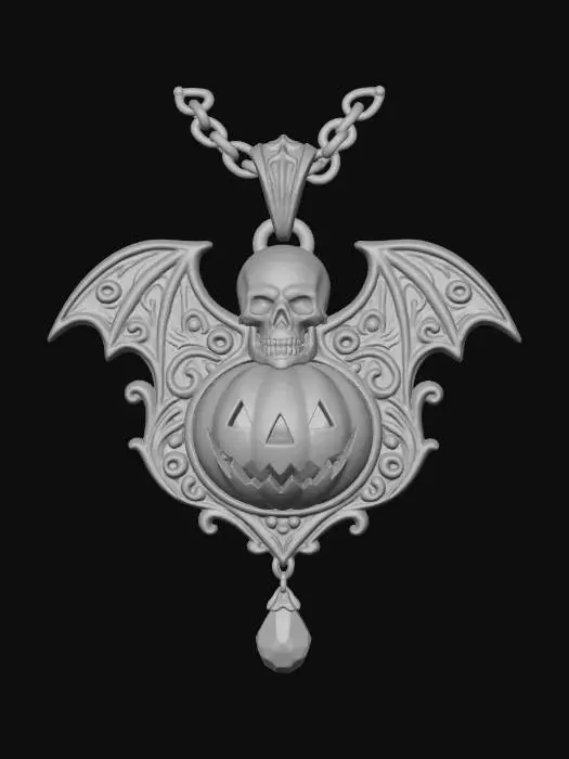 3D model for Halloween Pendant Majesty, #Halloween2025#