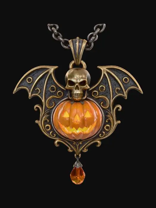 3D model for Halloween Pendant Majesty, #Halloween2025#