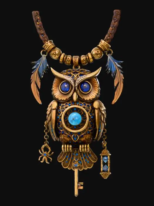 3D model for Steampunk Timekeeper Owl, #Halloween2025#
