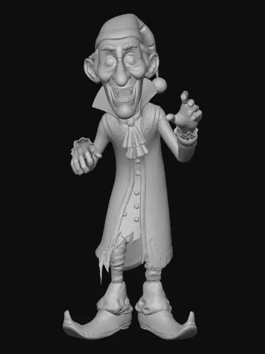3D model for Spooky Pajama Vampire, #Halloween2025#