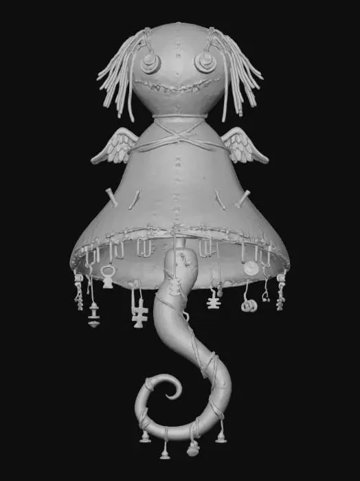 3D model for Pumpkin Guardian Lantern, #Halloween2025#