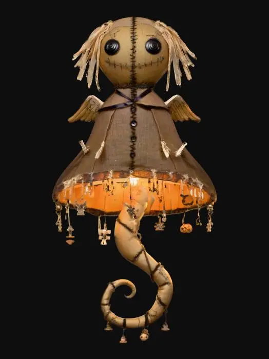 3D model for Pumpkin Guardian Lantern, #Halloween2025#