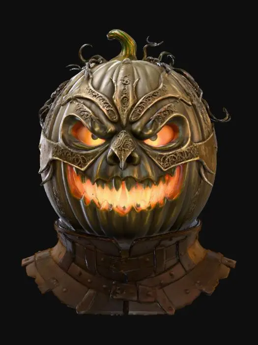 3D model for Eternal Pumpkin Guard, #Halloween2025#
