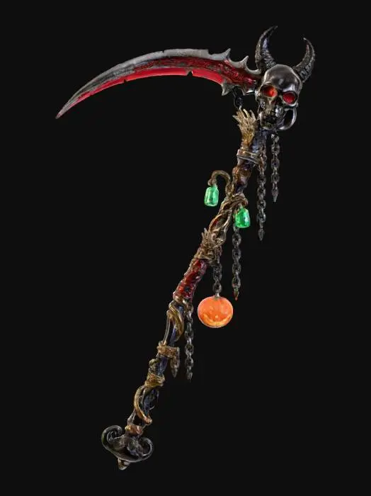 3D model for Reaper's Blade, #Halloween2025#