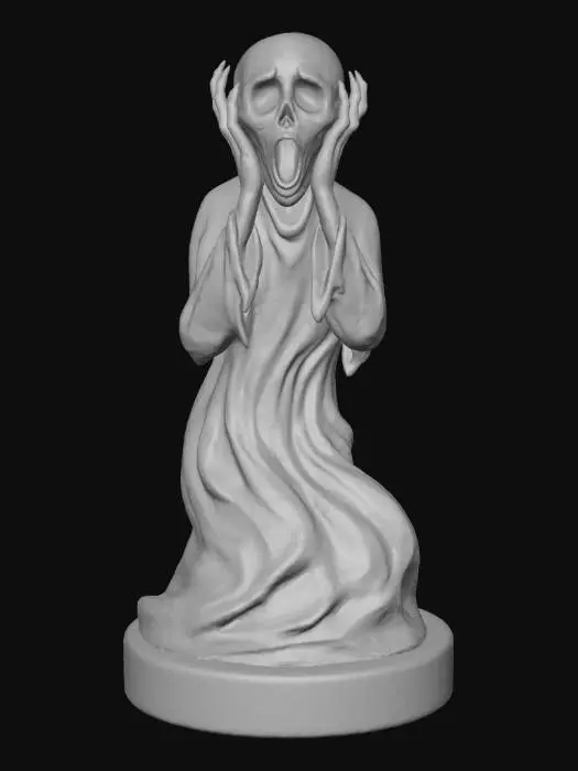 3D model for Silent Horror, #Halloween2025#