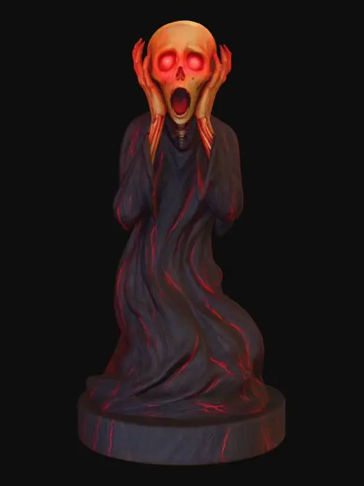 3D model for Silent Horror, #Halloween2025#