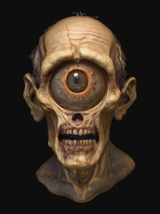 3D model for Cyclopean Nightmare, #Halloween2025#