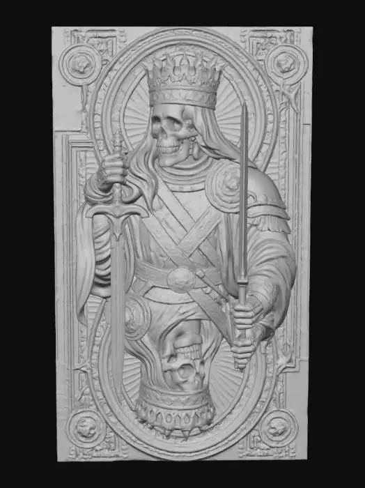 3D model for King of Skulls, #Halloween2025#