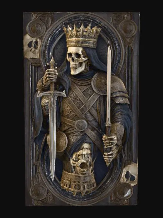 3D model for King of Skulls, #Halloween2025#