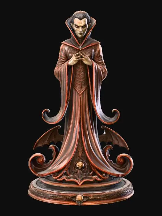 3D model for Vampire Elegance, #Halloween2025#