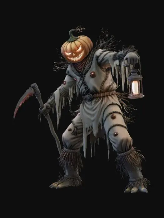 3D model for Night of the Pumpkin Reaper, #Halloween2025#