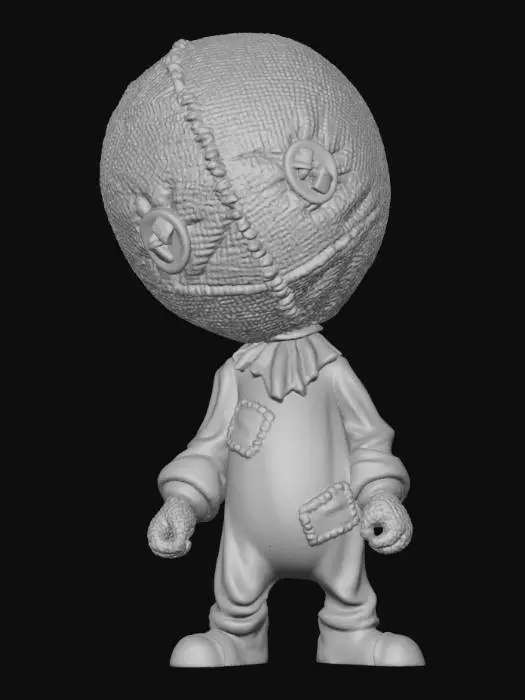3D model for Pumpkin Patch Doll, #Halloween2025#