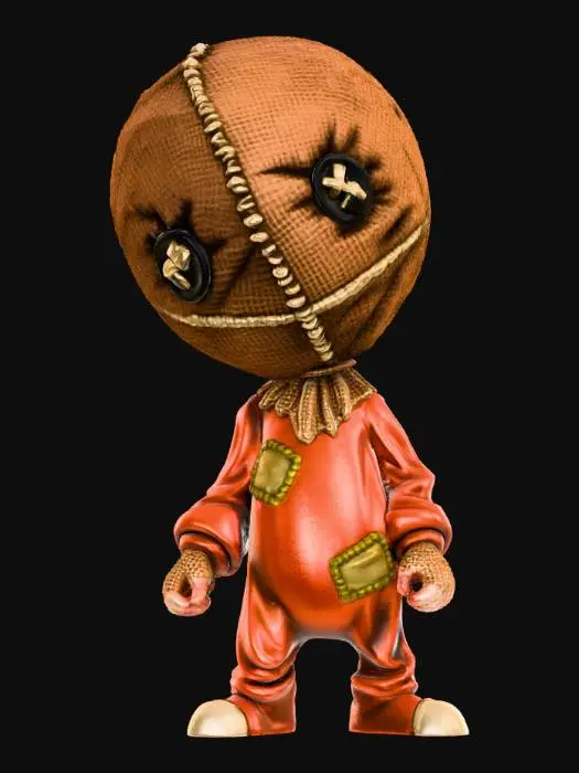 3D model for Pumpkin Patch Doll, #Halloween2025#