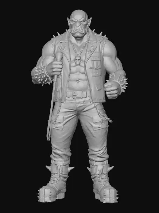 3D model for Rockstar Orc