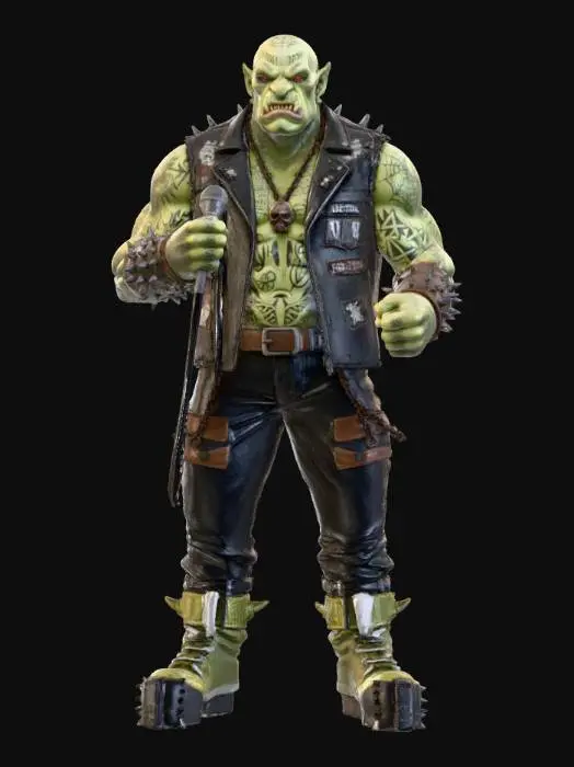 3D model for Rockstar Orc