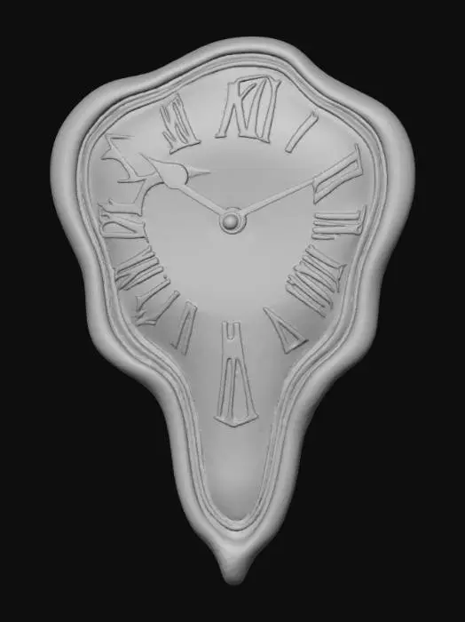 3D model for Melting Timepiece