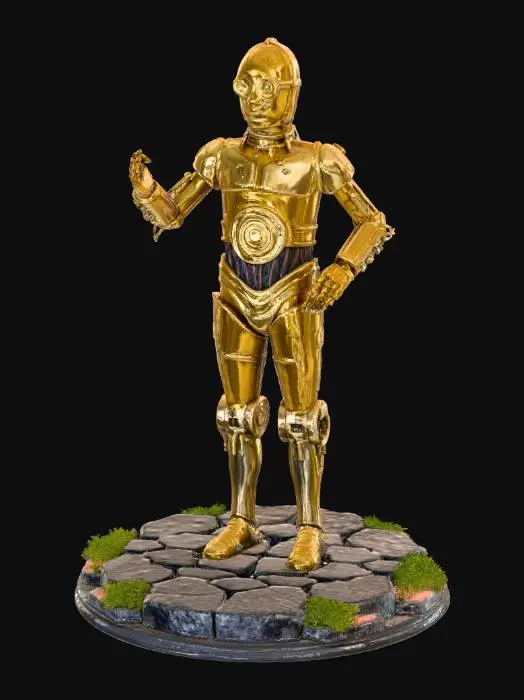 3D model for Golden Automaton in the Library